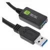 Cable USB Techly ICUR3050G USB 3.2 Gen 1 (3.1 Gen 1) 5 m USB A negro