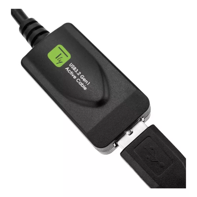Cable USB Techly ICUR3050G USB 3.2 Gen 1 (3.1 Gen 1) 5 m USB A negro
