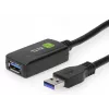 Cable USB Techly ICUR3050G USB 3.2 Gen 1 (3.1 Gen 1) 5 m USB A negro