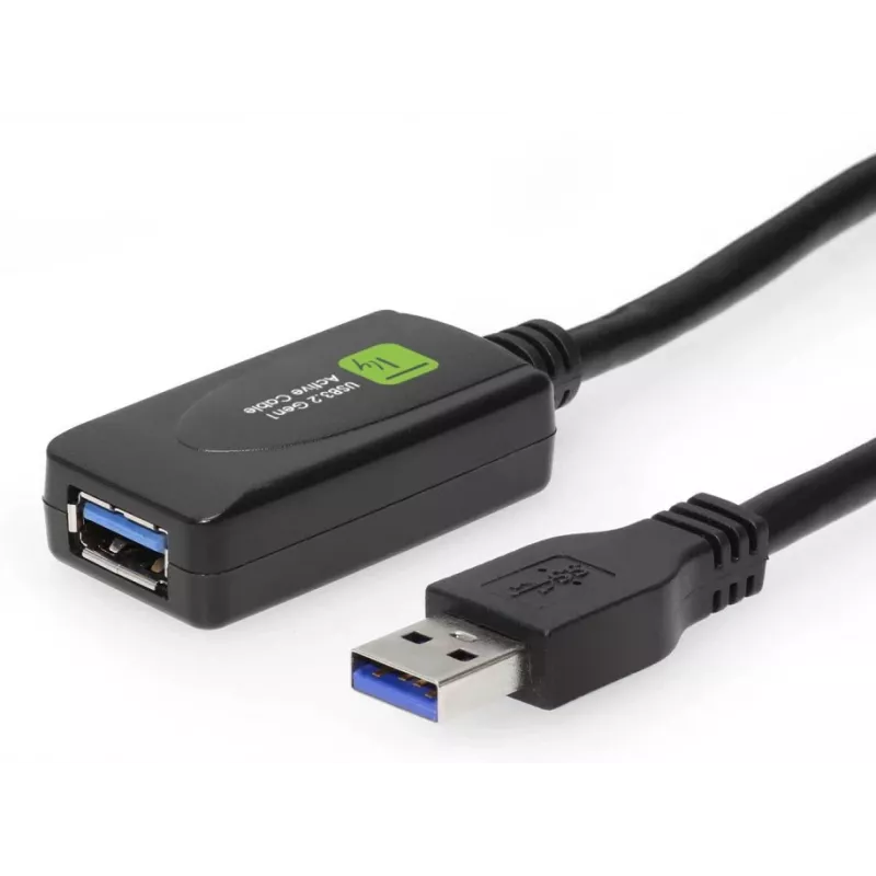 Cable USB Techly ICUR3050G USB 3.2 Gen 1 (3.1 Gen 1) 5 m USB A negro