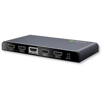 Splitter Techly HDMI 2.0 4K UHD 3D 4 vías