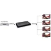 Splitter Techly HDMI 2.0 4K UHD 3D 4 vías