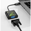 Adaptador convertidor de cable Techly HDMI a VGA con audio IDATA HDMI-VGA2A
