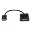 Adaptador convertidor de cable Techly HDMI a VGA con micro USB y audio IDATA HDMI-VGA2AU