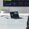 Adaptador convertidor de cable Techly HDMI a VGA con micro USB y audio IDATA HDMI-VGA2AU