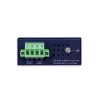 Switch Gigabit Ethernet no gestionado PLANET IGS-510TF — 4 x 10/100/1000 Mbps, conmutación 10 Gbit/s, 9–48V DC, montaje en pared