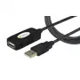 Techly cable de extensión activo USB 2.0 Hi-Speed 10 m IUSB-REP10TY