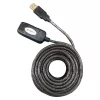 Techly cable de extensión activo USB 2.0 Hi-Speed 10 m IUSB-REP10TY