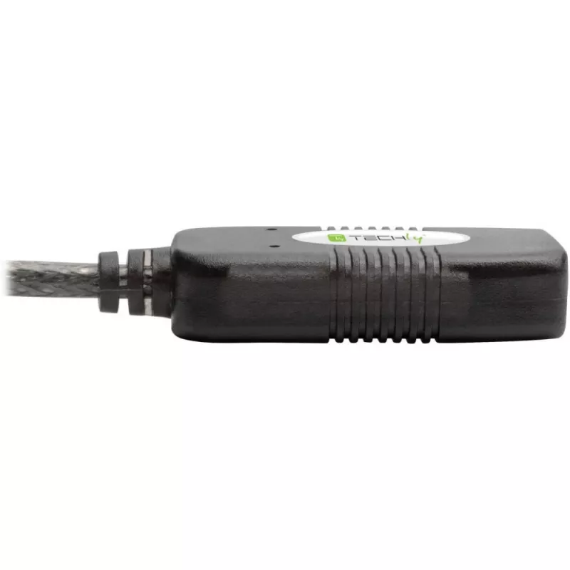 Techly cable de extensión activo USB 2.0 Hi-Speed 10 m IUSB-REP10TY