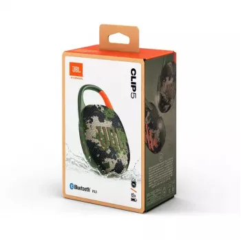 Altavoz portátil mono JBL Clip 5 camuflaje