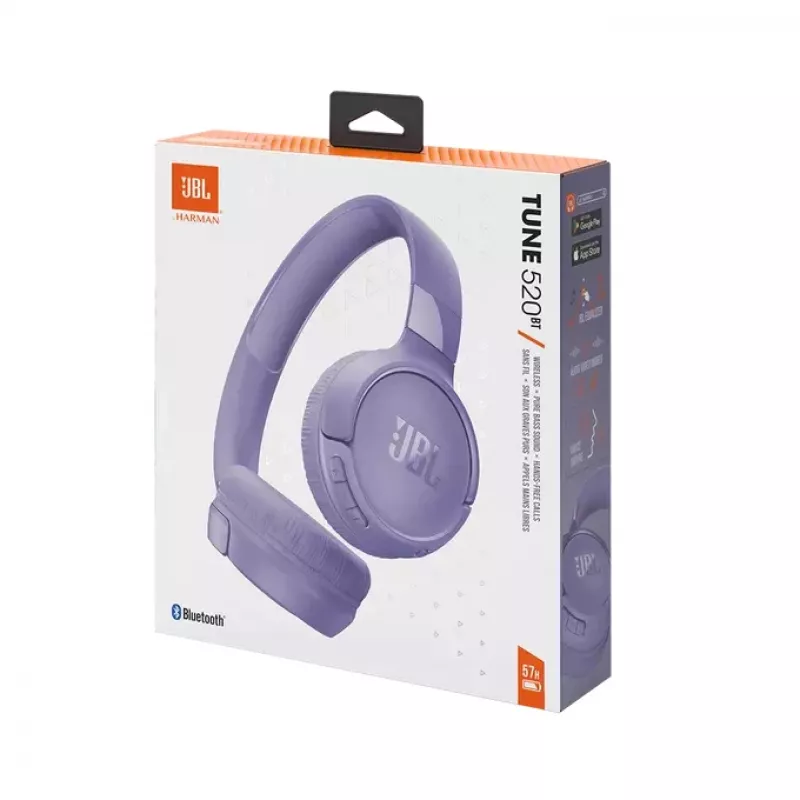 JBL Tune 520BT Auriculares inalámbricos de diadema Llamadas/Música USB Type-C Bluetooth Morado