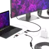 Adaptador múltiple USB-C j5create JCD373-N 60W Power Delivery 4K