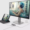 j5create JCD383 Adaptador múltiple USB-C™ 9 en 1, Plata y Blanco