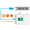 j5create JCD383 Adaptador múltiple USB-C™ 9 en 1, Plata y Blanco