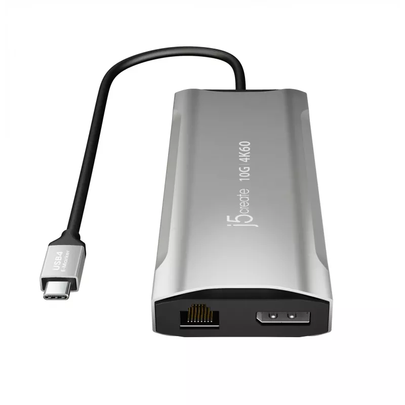 j5create JCD397-N Mini dock multipantalla USB-C 4K60 Elite Cableado USB 3.2 Gen 1