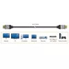 j5create JDC53 Cable HDMI™ Ultra High Speed 8K UHD, Negro y Gris, 2 m