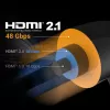 j5create JDC53 Cable HDMI™ Ultra High Speed 8K UHD, Negro y Gris, 2 m