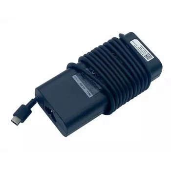 Fuente de alimentación Dell JJV9D 65W con USB — Alimentación de 65 W para portátiles Dell con salida USB