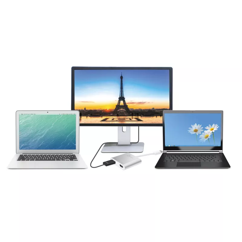 j5create JUA365 Adaptador multipantalla USB™ 3.0 a doble HDMI, Plata