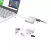 j5create JUA365 Adaptador multipantalla USB™ 3.0 a doble HDMI, Plata
