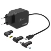 j5create JUP1565DCE3A-EN Cargador mini USB-C® GaN PD 67W con 3 tipos de conectores DC - EU