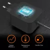 j5create JUP1565DCE3A-EN Cargador mini USB-C® GaN PD 67W con 3 tipos de conectores DC - EU