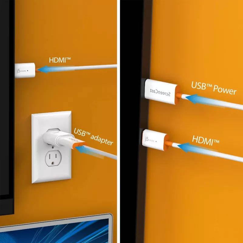 j5create JVAW56-N ScreenCast adaptador de pantalla inalámbrico HDMI