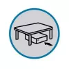 Soporte para monitor Kensington SmartFit Plus para pantallas de hasta 24