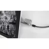 Candado de cable con llave Kensington para Surface Pro y Surface Go, 1,8 m, Kensington, llave, acero al carbono, Negro, Plata