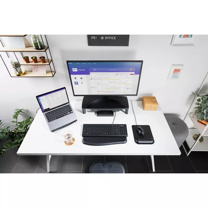 Ratón Kensington Mouse - in - a - Box con cable, ambidiestro, óptico, USB tipo A, 800 DPI, negro