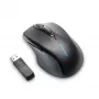 Ratón inalámbrico de tamaño completo Kensington Pro Fit, ambidiestro, óptico, RF inalámbrico, 1600 DPI, Negro