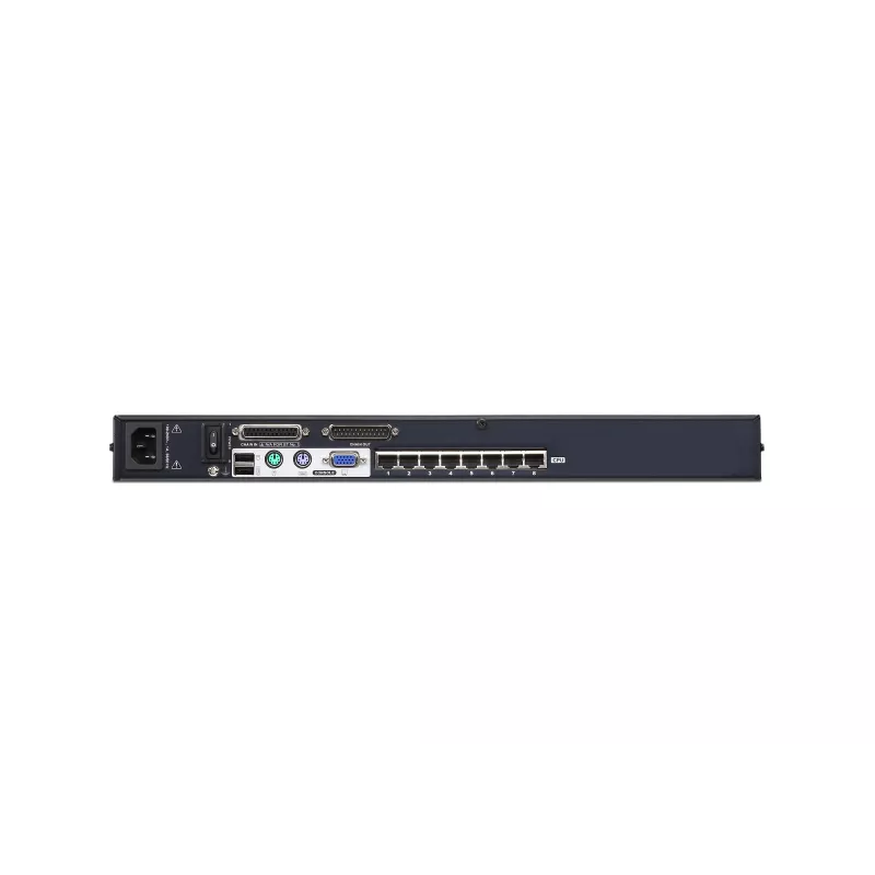 ATEN conmutador KVM 8 puertos Cat 5e/6, 1920 x 1200 píxeles, Ethernet LAN, WUXGA, 5,1 W, negro