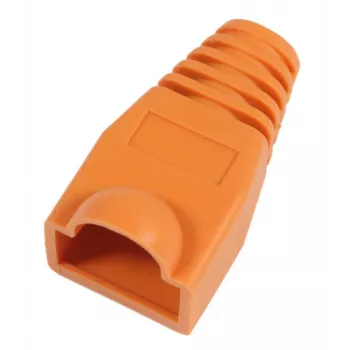 MicroConnect KON503O funda de alivio de tracción RJ45, naranja, 50 uds.