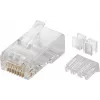 Microconnect KON505-10 conector RJ45 translúcido