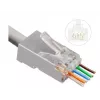Microconnect KON506-50EZ conector de cable RJ45 plateado