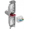 Microconnect KON522TL conector RJ45 plateado