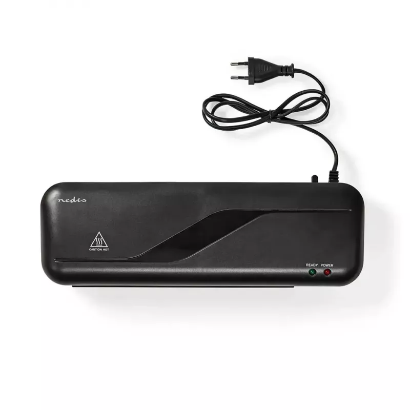 Laminadora Nedis LAMI112BK4 Plastificadora en caliente, 230 mm/min, negra