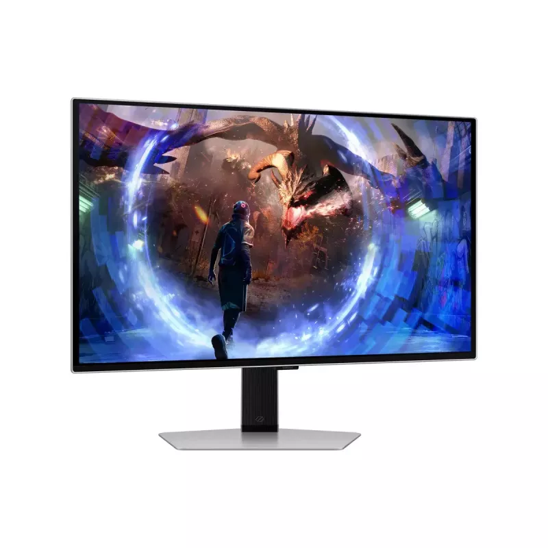 Samsung Odyssey OLED G6 G60SD LS27DG602SUXEN monitor gaming de 27 pulgadas (68,6 cm), 2560 x 1440 QHD, 360 Hz, 0,03 ms, HDR10+, 2x HDMI, DisplayPort, hub USB, pivotante, plata