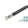 Lanview LVN122445 cable de red Cat6a U-FTP 4x2xAWG23, 500 m, negro