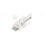Lanview LVN125305 Conector de cable RJ45, transparente