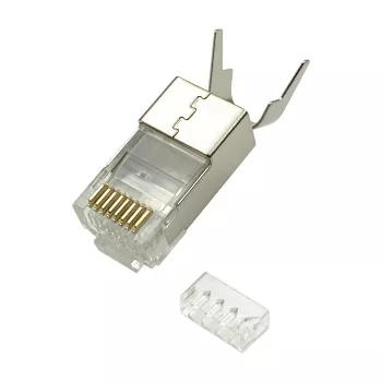 Lanview LVN125415 Conector macho RJ45, metálico