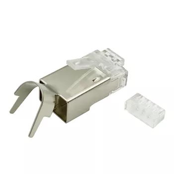 Lanview LVN125415 Conector macho RJ45, metálico