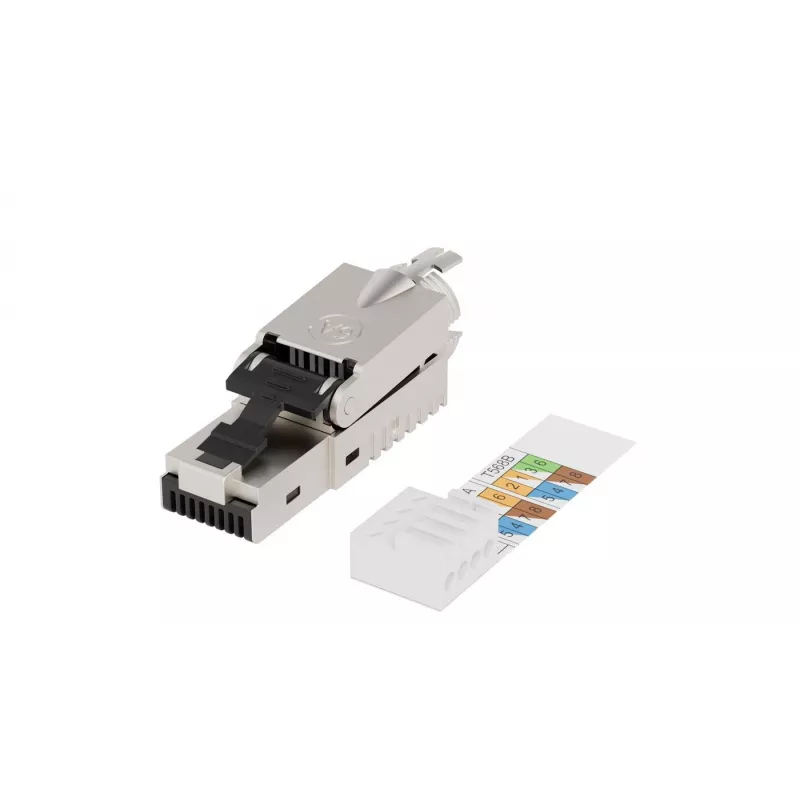 Lanview LVN125417 Conector de hilo RJ45 zinc