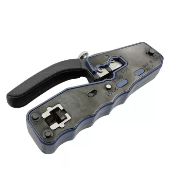 Lanview LVN125456 Alicate de crimpar para cables negro