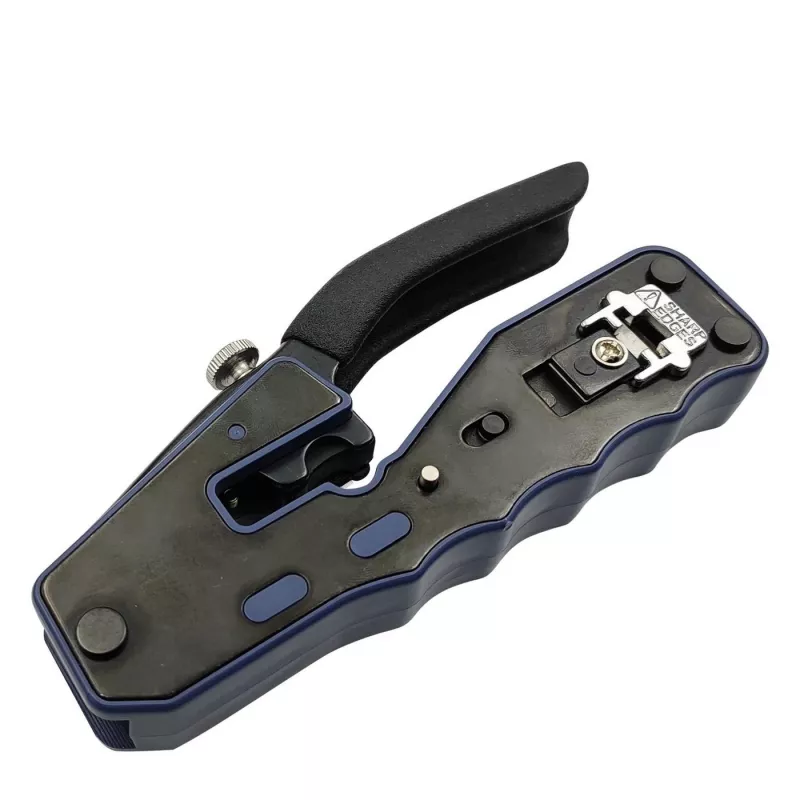 Lanview LVN125456 Alicate de crimpar para cables negro
