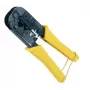 Lanview LVN125458 Alicate de crimpar para cables negro