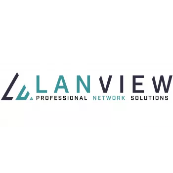 Lanview LVN127093 Conector de cable negro