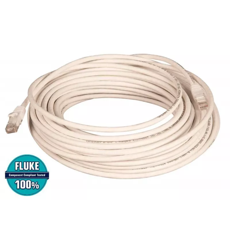 Lanview LVN147144 Cable de red blanco 15 m Cat6 U/UTP (UTP)