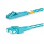 Lanview LVO231303 Cable InfiniBand/Fibra óptica 2 m 2x LC 2x SC Aguamarina