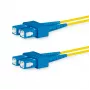 Lanview LVO231386 Cable InfiniBand/Fibra óptica 2 m 2x SC Amarillo